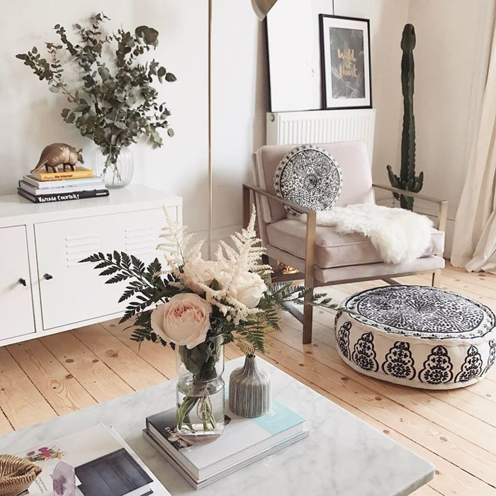 Decor boho chic modern bohemian ideas interior instagram saved neutral living room