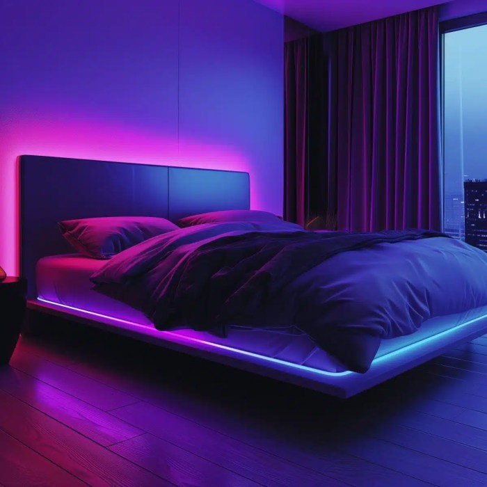 10 Stunning Bedroom Ideas with LED Lights That Will Light Up Your World ...