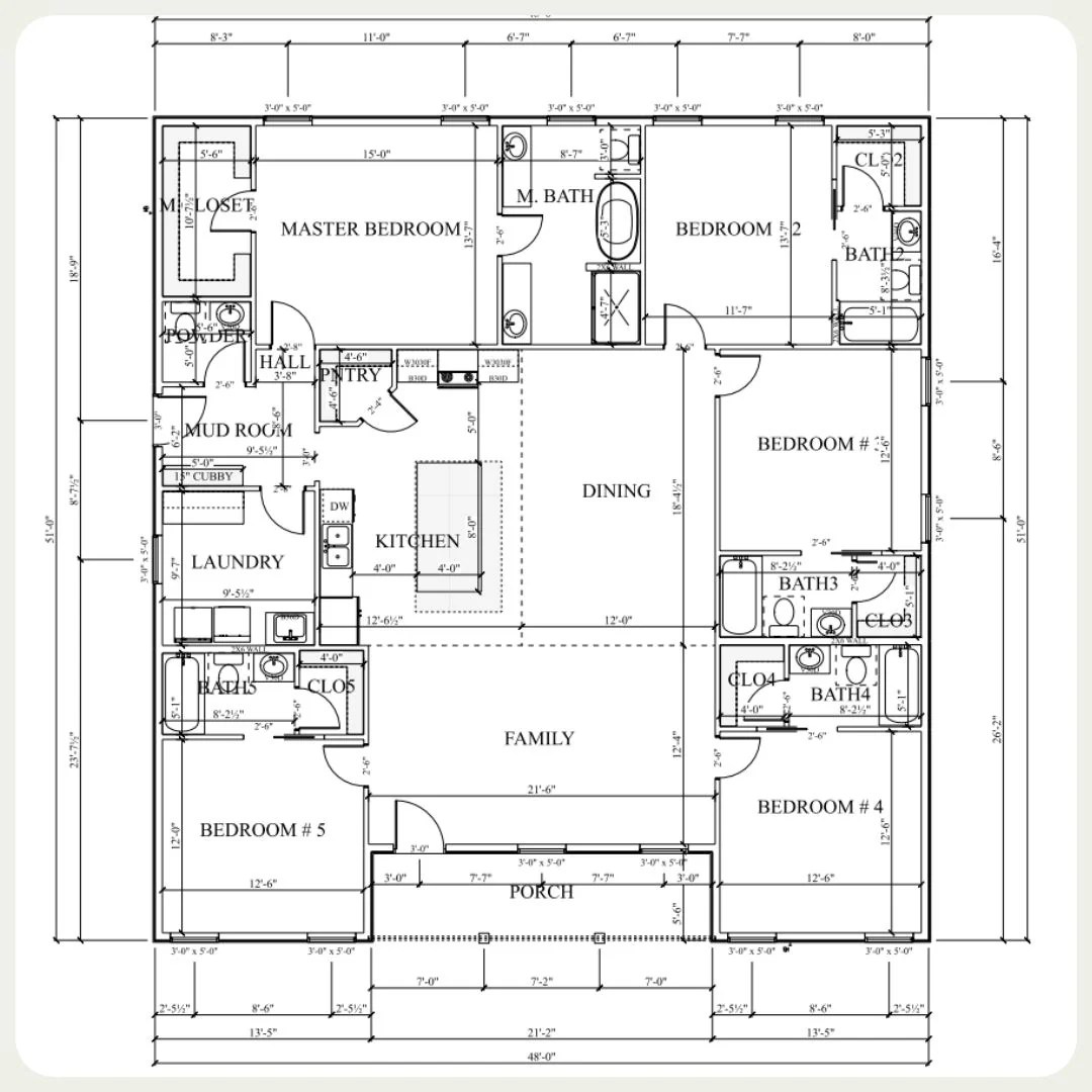 LP-3204 Gunther Barndominium House Plan – Barndominium Plans