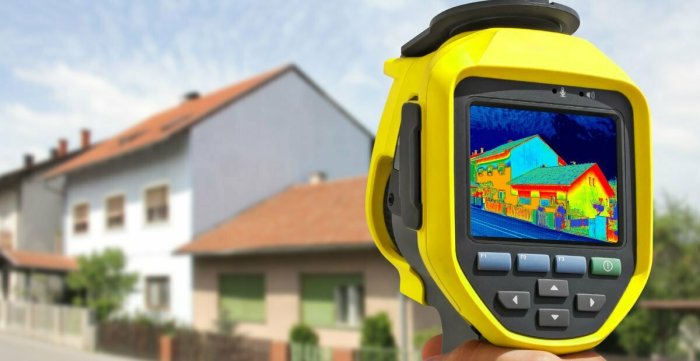 Thermal imaging home inspection